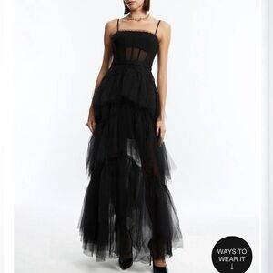 Size 4 BCBG Black Women’s Dress